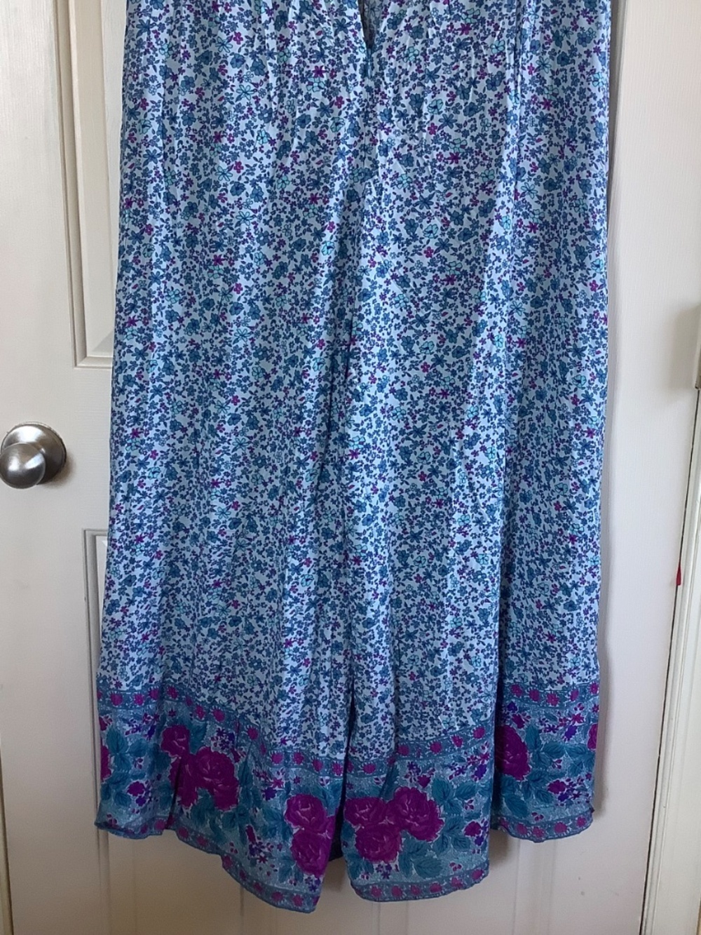 SPELL Love Jetty Shirred Jumpsuit Blue Nirvana SZ XXL - Picture 12 of 16